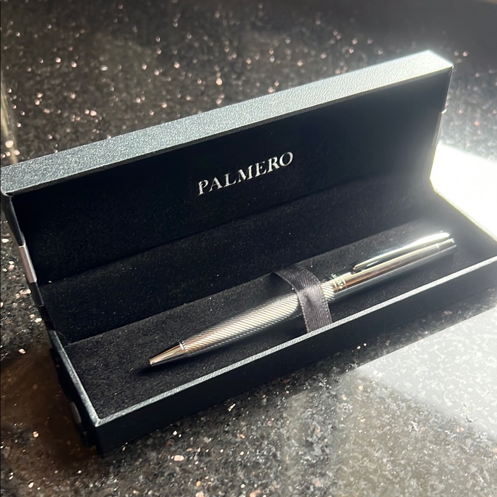 Palmero Silver Pen with Gift Box